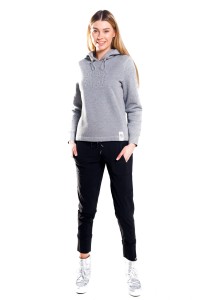 SPORTALM  - Bluza emmy z kapturem i motywem „SILVER“