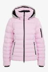 SPORTALM  - KURTKA NARCIARSKA RÓŻOWA ZE SREBRNYMI WSTAWKAMI