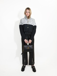 KARL LAGERFELD - BLUZA DRESOWA BOUCLÉ