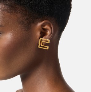 ELISABETTA FRANCHI  - KOLCZYKI Z KRYSZTAŁKAMI 