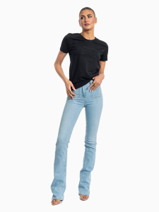ELISABETTA FRANCHI  - JEANSY TYPU BOOT-CUT Z KIESZENIAMI