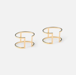 ELISABETTA FRANCHI  - ZESTAW DWÓCH BRANSOLETEK GOLD