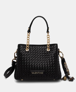 VALENTINO - torebka z imitacji skóry GEA black